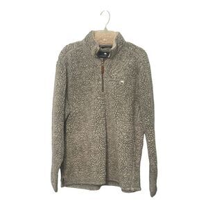 The Southern Shirt Company 1/4 Zip Fleece Sherpa Pullover Womens Size L